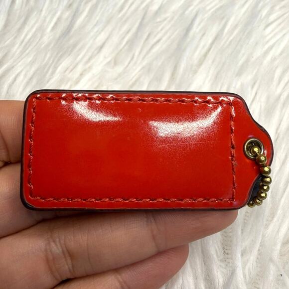 2" COACH Fob Bag Charm Hang tag Hangtag - Picture 2 of 2